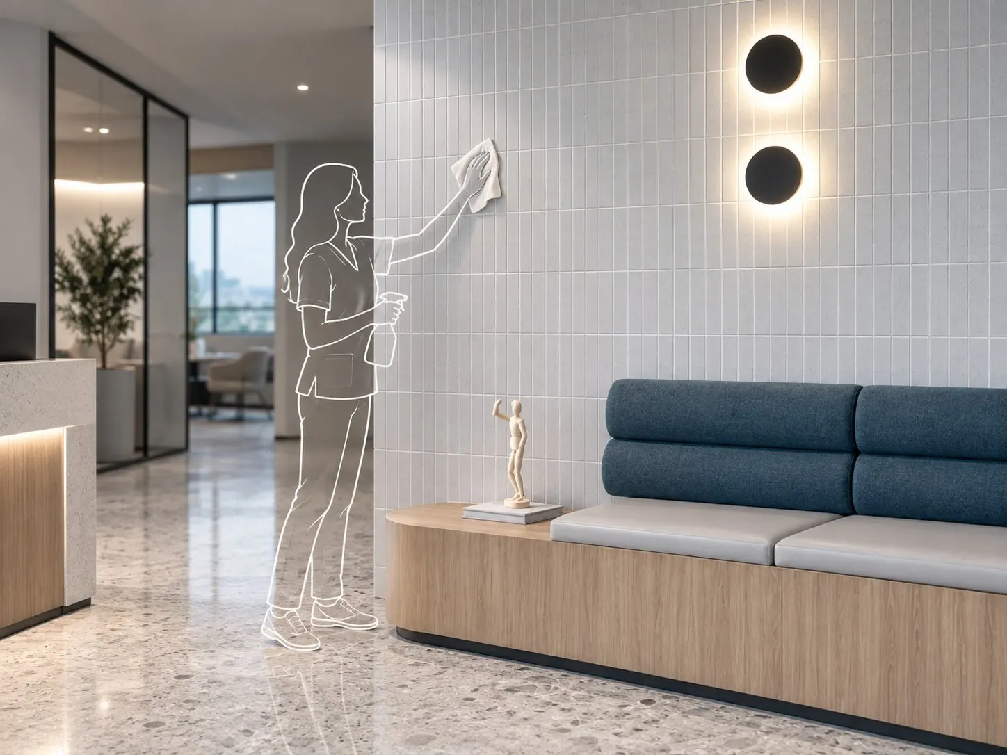 Klinikų valymas Kaune – švari registratūra ir laukiamasis